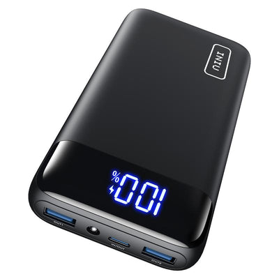 INIU 20000Mah Power Bank, 22.5W Fast Charging Portable Charger USB C in & Out PD 3.0+QC 4.0 LED Display Phone Battery Pack Compatible with Iphone 16 15 14 13 12 Pro Samsung S21 Google LG Ipad Tablet, Etc. USB Type-C Accessories Chargeable Smartphone